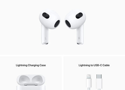 Apple AirPods 3 Langattomat Bluetooth-kuulokkeet latauskotelolla – Uudenveroinen