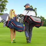 Golfbägi 14 mailajakajalla