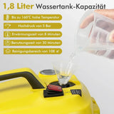 Painehöyrypesuri 2000 W, 5 bar, keltainen