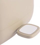Poljinroska-astia Relaxdays, 9 l, soft close, beige