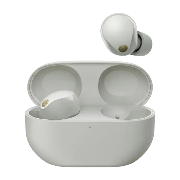 Sony WF-1000XM5 Langattomat vastamelukuulokkeet (hopea) – Erinomainen