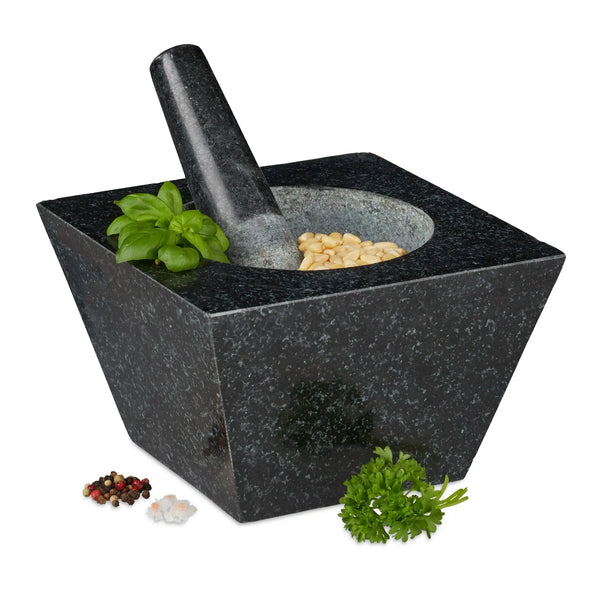 Suuri graniittimortteli survimella 750 ml, 7,4 kg