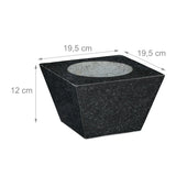 Suuri graniittimortteli survimella 750 ml, 7,4 kg