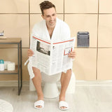 WC-paperiteline Relaxdays, laskutasolla ja suojakannella