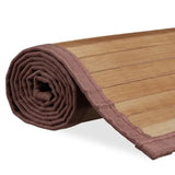 Bambumatto Relaxdays, 122 × 61 cm, kylpyhuoneeseen