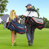 Golfbägi Costway, 14 mailajakajalla, kylmälokero