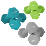 Käsipainosetti Songmics, 1–3 kg, 6 kpl, telineellä