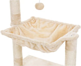 Kissapuu Feandrea, 70 cm, riippumatto, beige