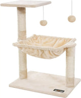Kissapuu Feandrea, 70 cm, riippumatto, beige