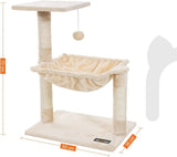 Kissapuu Feandrea, 70 cm, riippumatto, beige