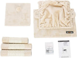 Kissapuu Feandrea, 70 cm, riippumatto, beige