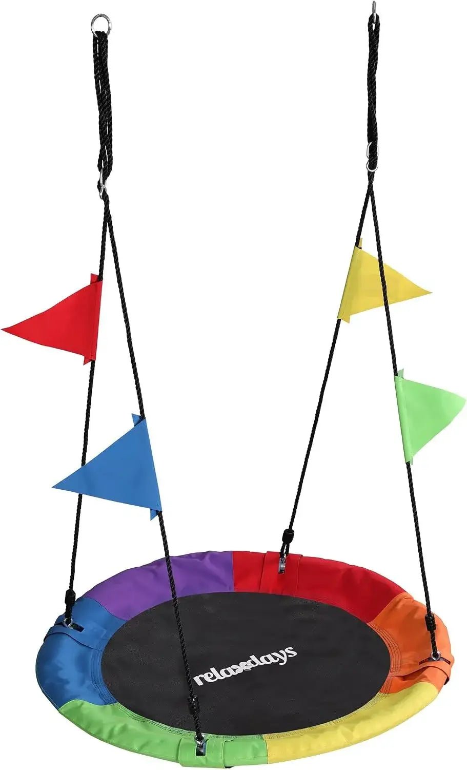 Lasten pesäkeinu 100 cm viireillä