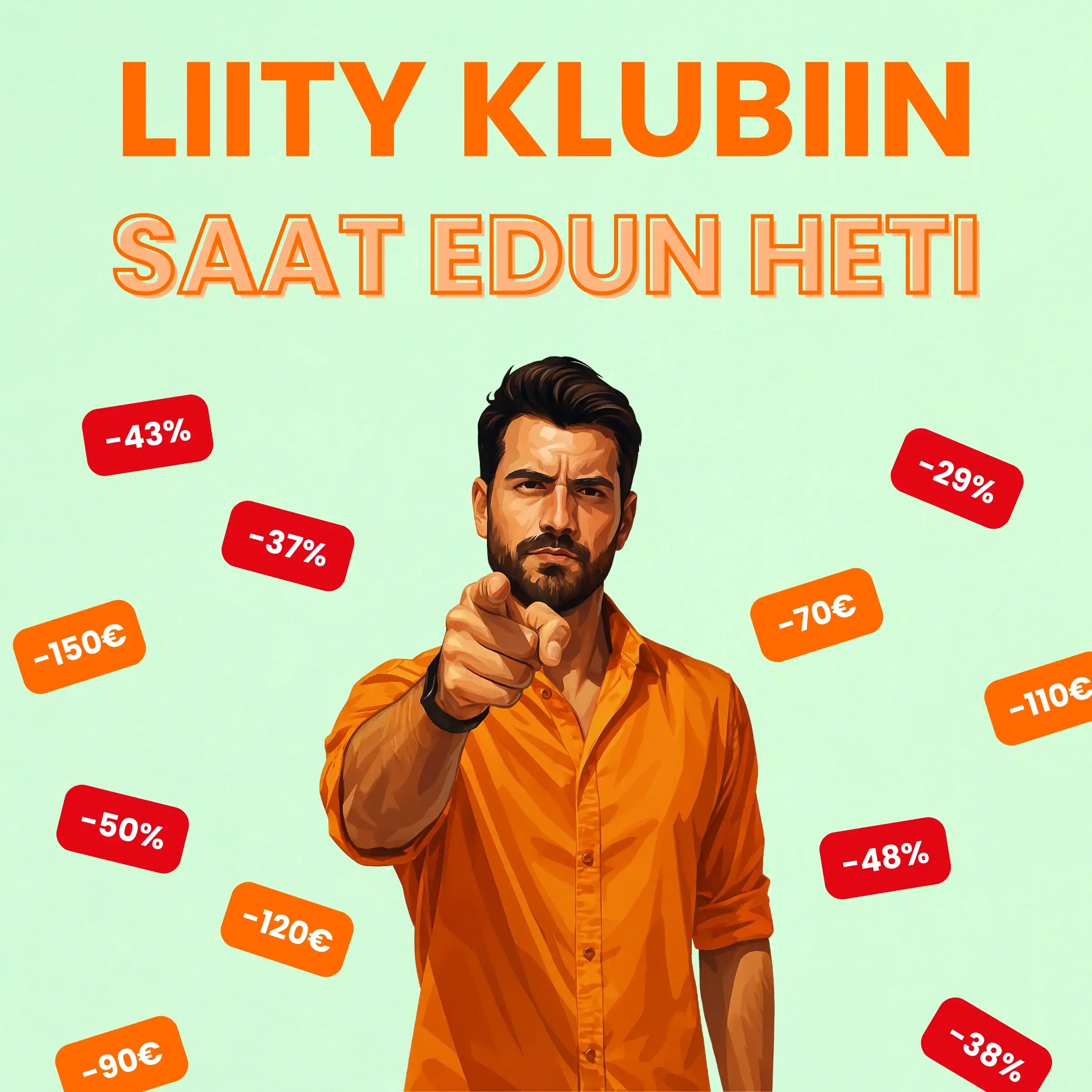 Liity DIILS-klubiin ja nappaa yllätysetusi! 🎁