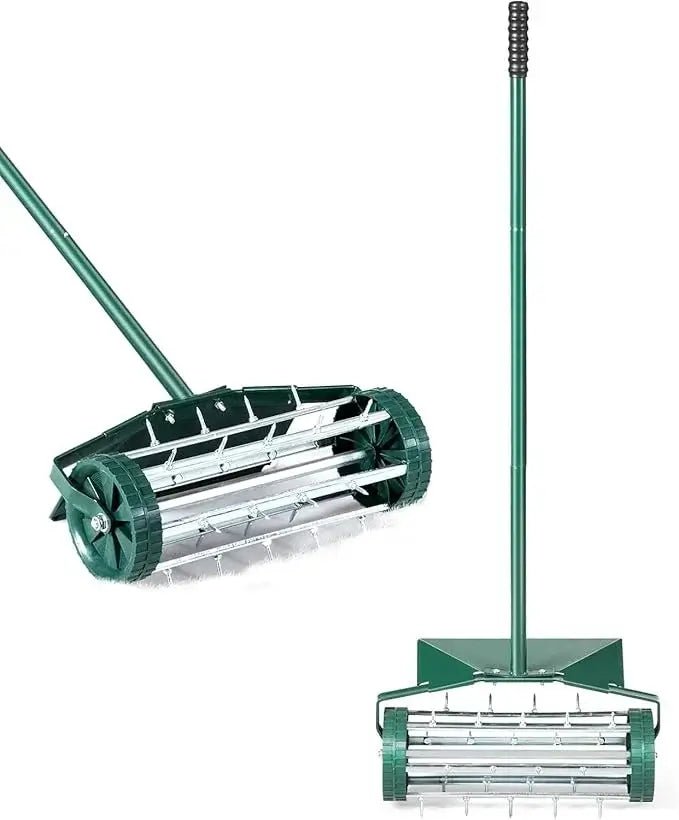 Nurmikon ilmaaja Costway, 46 cm, manuaalinen