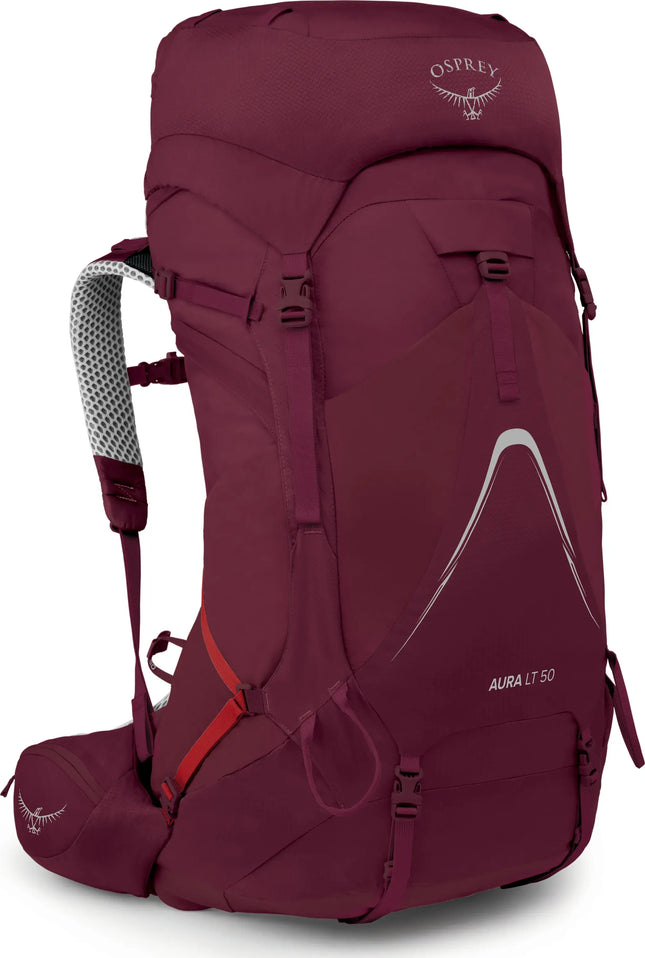 Osprey Aura AG LT 50 -naisten rinkka, Antidote Purple, WM/L – Uudenveroinen
