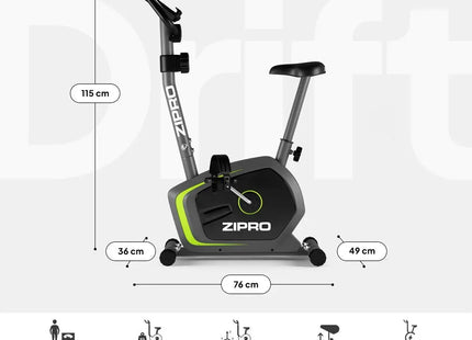 Zipro Drift kuntopyörä magneettivastuksella - Hyvä - DIILS